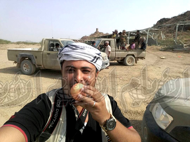 الزميل نجيب المحبوبي بقلب معسكر خالد الزميل نجيب المحبوبي بقلب معسكر خالد