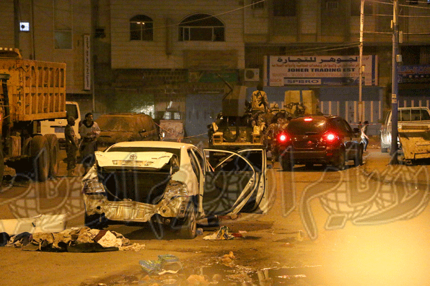 الدورية الأمنية التي طوقت موقع ضبط السيارة الدورية الأمنية التي طوقت موقع ضبط السيارة