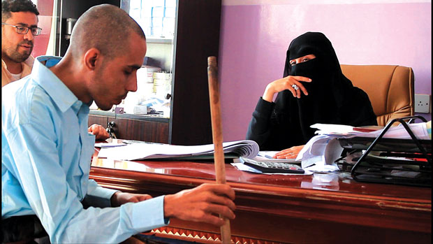 مريض يتلقى العلاج النفسي