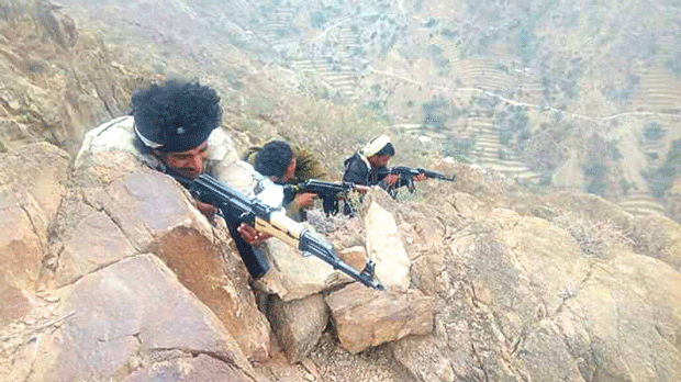 أفرادالمقاومة بجبهة القبيطة أفرادالمقاومة بجبهة القبيطة