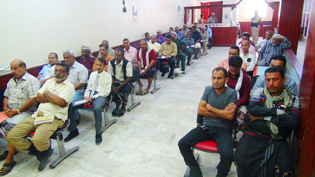 جانب من الحضور بالاجتماع جانب من الحضور بالاجتماع
