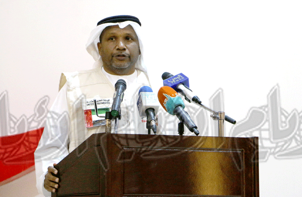 مدير الهلال الأحمر الإماراتي بعدن المهندس سعيد آل علي مدير الهلال الأحمر الإماراتي بعدن المهندس سعيد آل علي