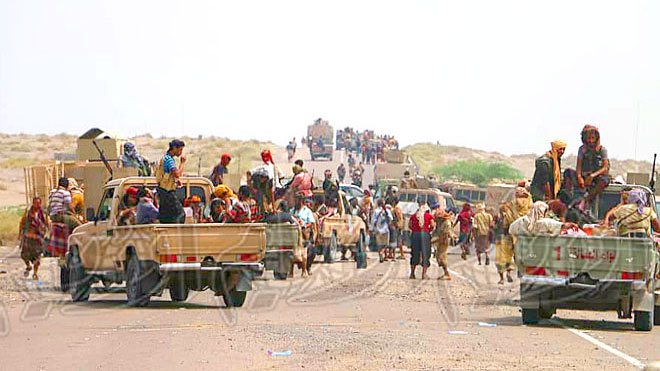 ألوية العمالقة بمدينة الحديدة