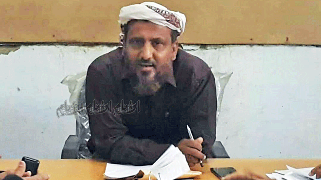 مدير عام مديرية لودر الشيخ علي عوض النخعي في حوار مع «الأيام» مدير عام مديرية لودر الشيخ علي عوض النخعي في حوار مع «الأيام»