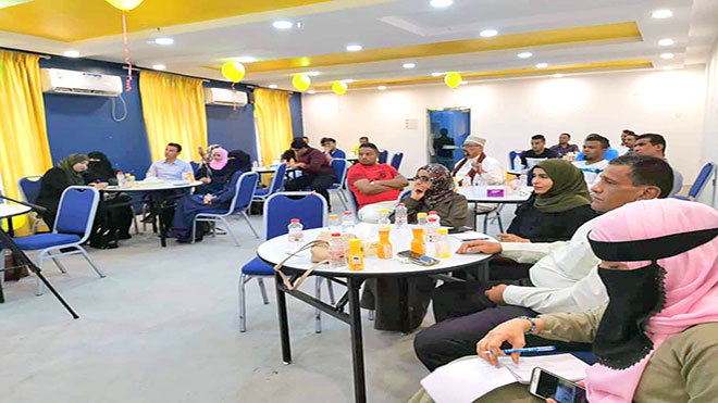 إشهار مؤسسة الصحافة الإنسانية بعدن