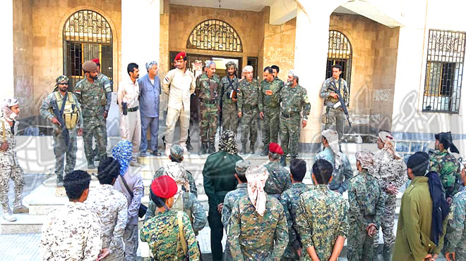قائد حزام لحج يطلع على الأداء الأمني في قطاع يافع القارة قائد حزام لحج يطلع على الأداء الأمني في قطاع يافع القارة