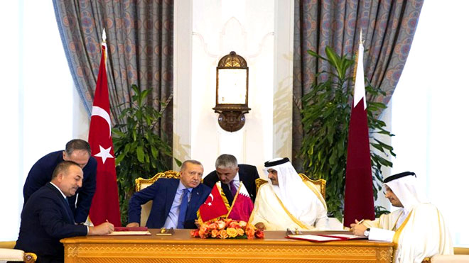 رسائل زيارة أردوجان إلى قطر وانعكاساتها على أزمة الخليج