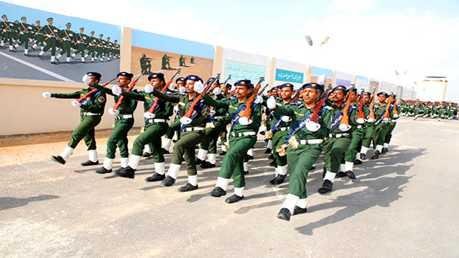 تخرج الدفعة الأولى من كلية الشرطة بحضرموت