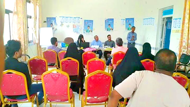 دورة تدريبية في إدارة الحالة السريرية لمرضى كورونا بأبين دورة تدريبية في إدارة الحالة السريرية لمرضى كورونا بأبين