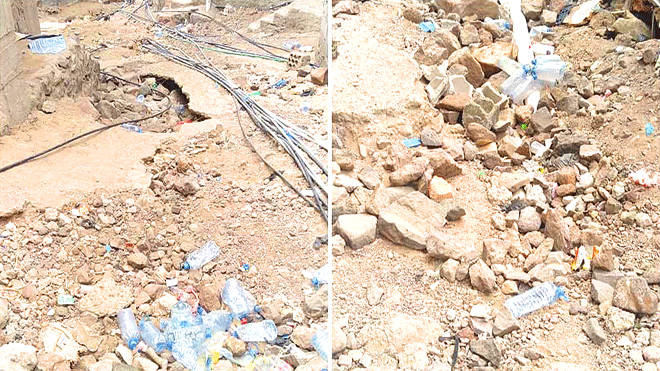 سكان جبل الرومي في القلوعة يطالبون بإصلاح ما دمرته السيول سكان جبل الرومي في القلوعة يطالبون بإصلاح ما دمرته السيول