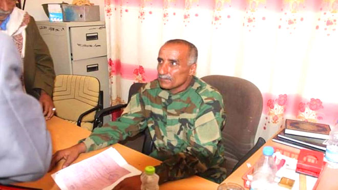 العقيد صالح علي محمد الداؤودي مدير أمن مديرية الحد يافع