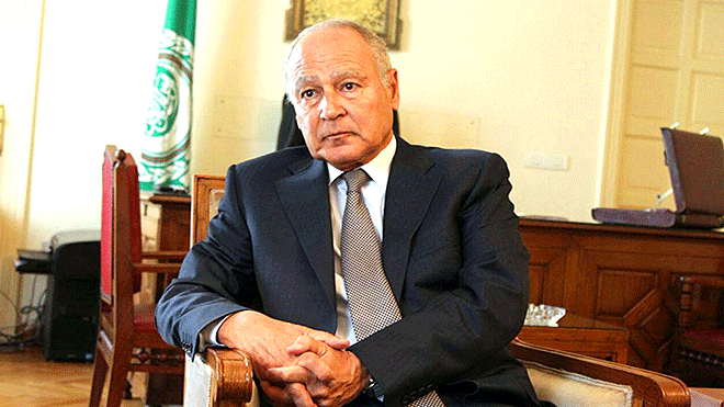الأمين العام لجامعة الدول العربية أحمد أبو الغيط