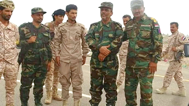 ​قيادة محور أبين تتفقد اللواء الثامن صاعقة وتدعو لرفع الجاهزية
