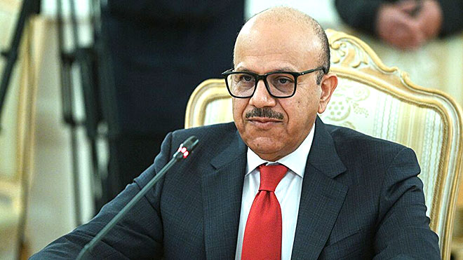 وزير خارجية البحرين عبداللطيف الزياني