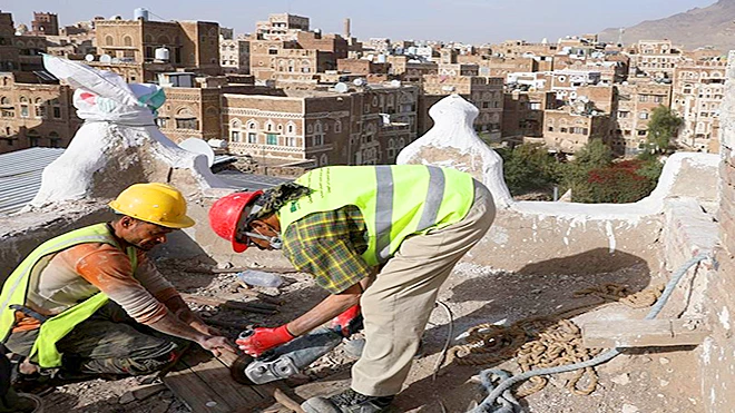 ​إعادة تأهيل 10 آلاف منزل بصنعاء القديمة