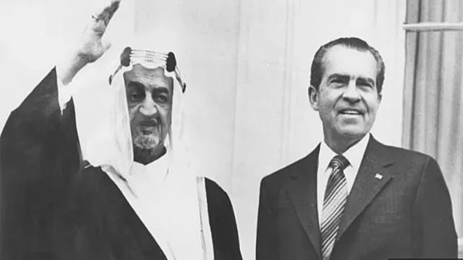 إدارة الرئيس الأمريكي ريتشارد نيكسون ونظام الحكم السعودي بقيادة الملك فيصل إدارة الرئيس الأمريكي ريتشارد نيكسون ونظام الحكم السعودي بقيادة الملك فيصل