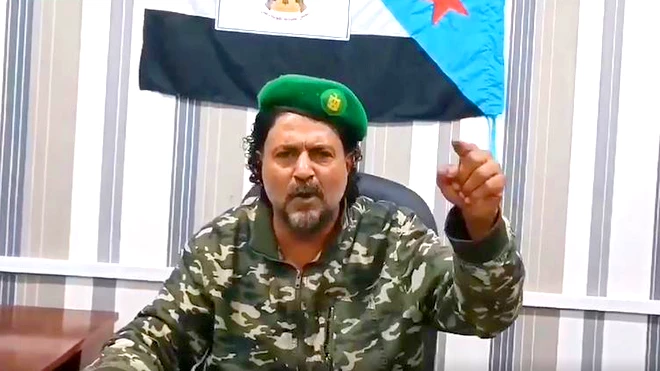 قائد المقاومة الجنوبية في عدن عبدالناصر بعوة أبو همام اليافعي