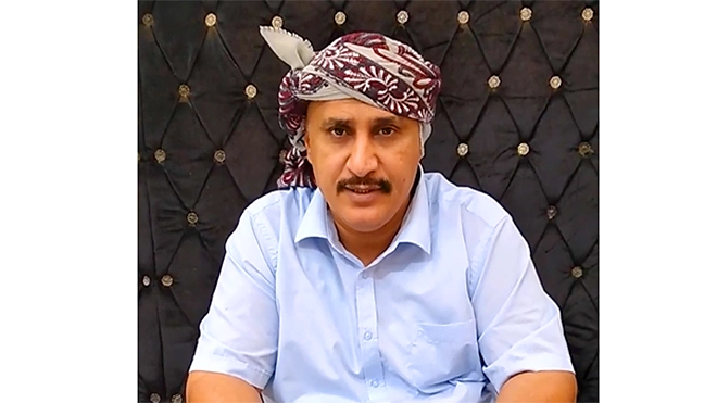 الشيخ القبلي خالد يوسف العزيبي