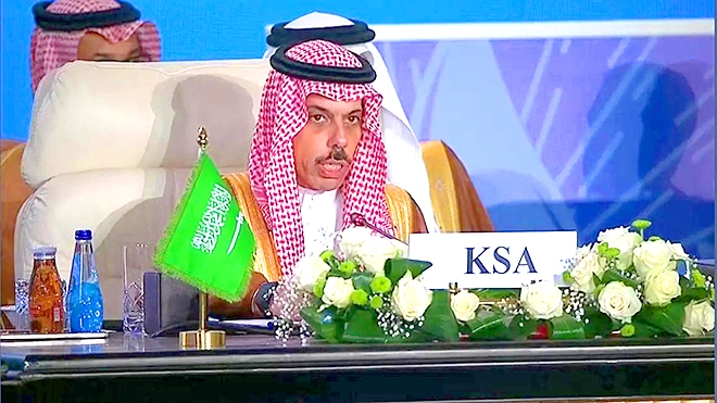 وزير الخارجية السعودي فيصل بن فرحان