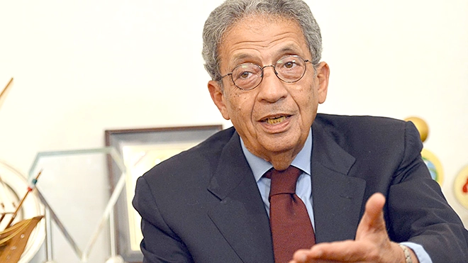 الأمين العام الأسبق لجامعة الدول العربية عمرو موسى