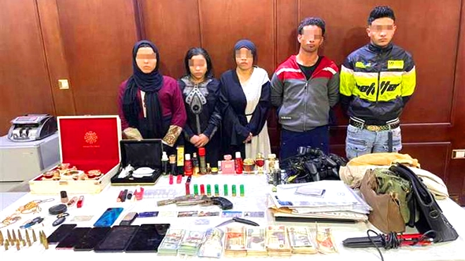 المتهمين بقضية قتل اللواء حسن العبيدي