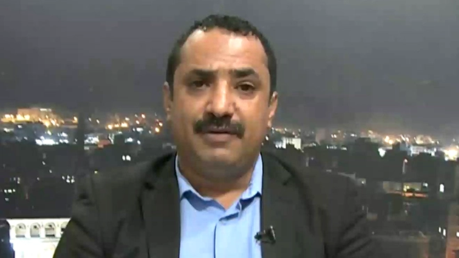 مستشار وزارة الإعلام في حكومة صنعاء الحميري مستشار وزارة الإعلام في حكومة صنعاء الحميري