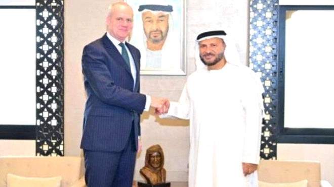 ​الإمارات والناتو يبحثان متطلبات الاستقرار بالمنطقة