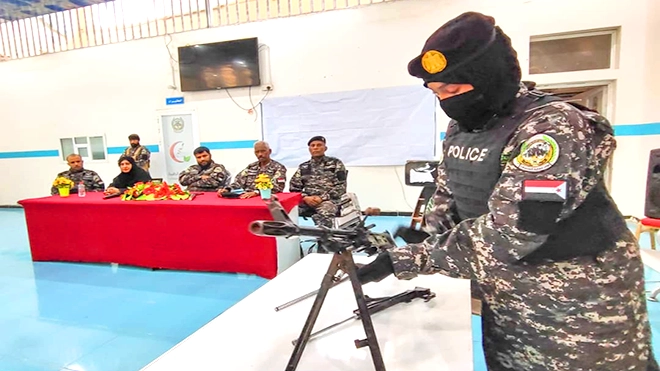 ​تخرج الدفعة الثالثة من الشرطة النسائية بحرس المنشآت