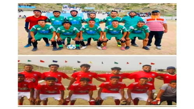 اليوم النهائي المثير لدوري الشعيب الكروي بنسخته الثالثة