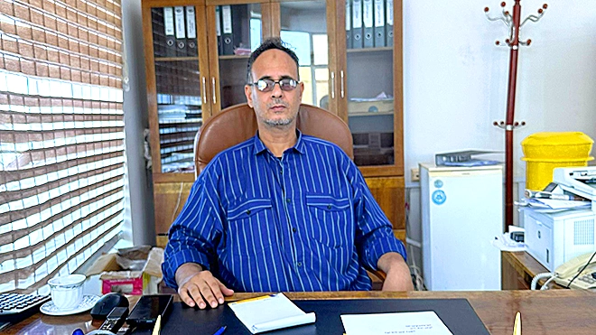 مدير الهيئة العامة للبريد والتوفير البريدي في العاصمة عدن - عمرو عوض العولقي مدير الهيئة العامة للبريد والتوفير البريدي في العاصمة عدن - عمرو عوض العولقي