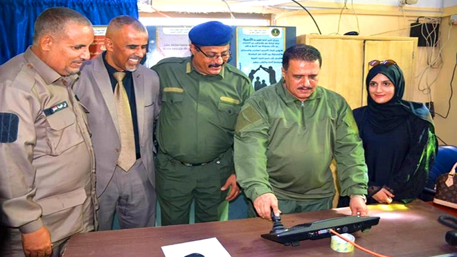 ​أمن عدن يدشن المرحلة الثانية من تركيب منظومة كاميرات المراقبة بأحياء صيرة