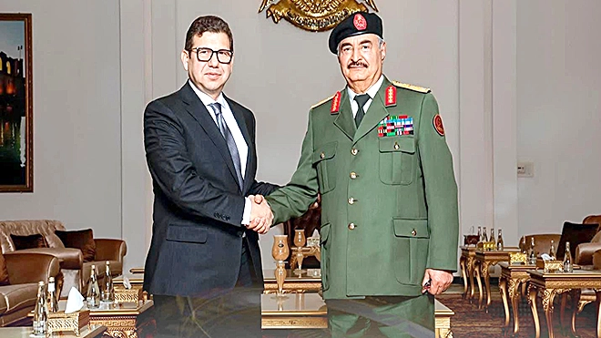 ماذا وراء لقاء رئيس الاستخبارات المصرية مع حفتر؟