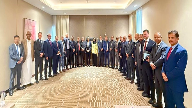 المجلس الأعلى للتكتل الوطني يلتقي سفيرة المملكة المتحدة