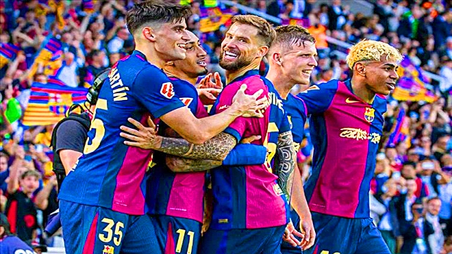 برشلونة يحسم قمة الكلاسيكو ويقترب من لقب الليغا
