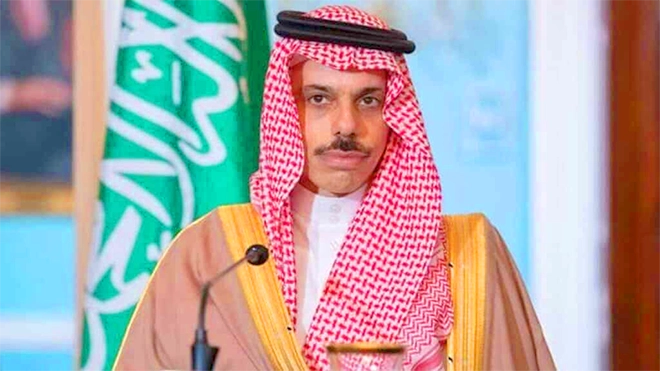 وزير الخارجية السعودي الأمير فيصل بن فرحان