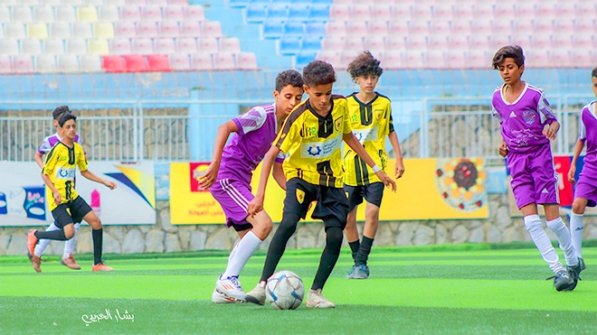 الصقر يعتلي صدارة دوري البراعم بالعلامة الكاملة