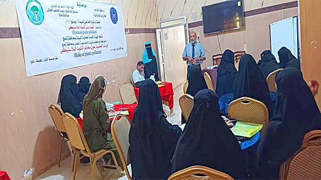 لحج.. ورشة عمل عن مخاطر التلوث البلاستيكي