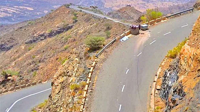 طريق عقبة ثرة طريق عقبة ثرة