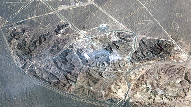 تُظهر هذه الصورة الملتقطة عبر الأقمار الصناعية من Planet Labs PBC موقع تخصيب اليورانيوم الإيراني تحت الأرض في فوردو بعد الغارات الجوية الأمريكية التي استهدفت المنشأة، يوم الأحد 22 يونيو 2025. / AP تُظهر هذه الصورة الملتقطة عبر الأقمار الصناعية من Planet Labs PBC موقع تخصيب اليورانيوم الإيراني تحت الأرض في فوردو بعد الغارات الجوية الأمريكية التي استهدفت المنشأة، يوم الأحد 22 يونيو 2025. / AP