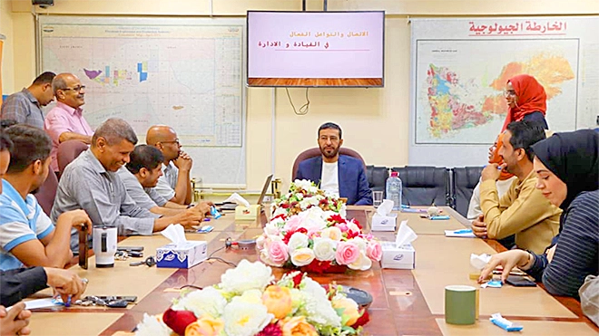 دورة تدريبية لموظفي وزارة النفط بعدن