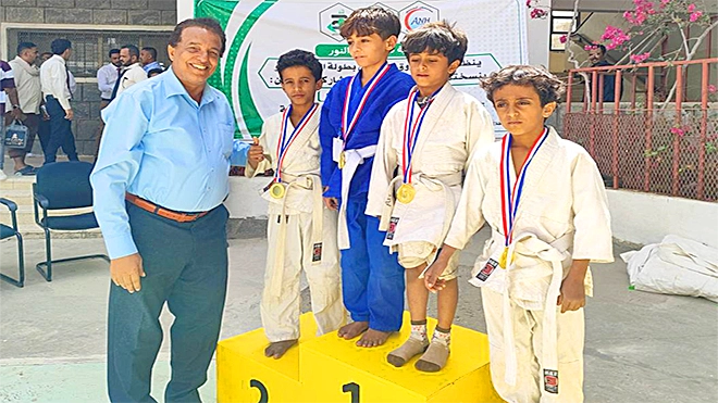 نادي الشروق بني بكر يتوج ببطولة الجودو