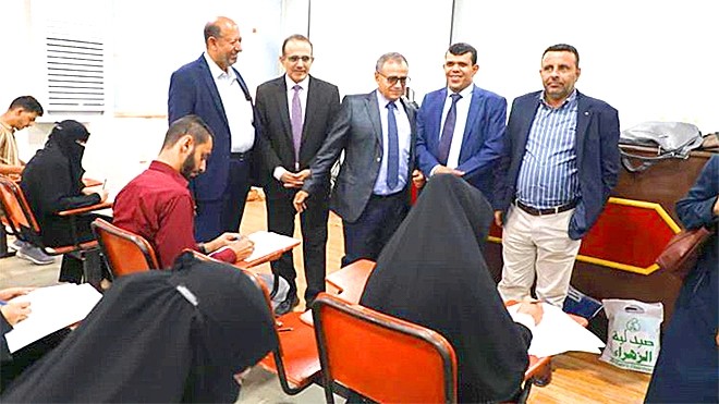 السفارة اليمنية بالرياض تنظم امتحانات مزاولة المهنة الطبية
