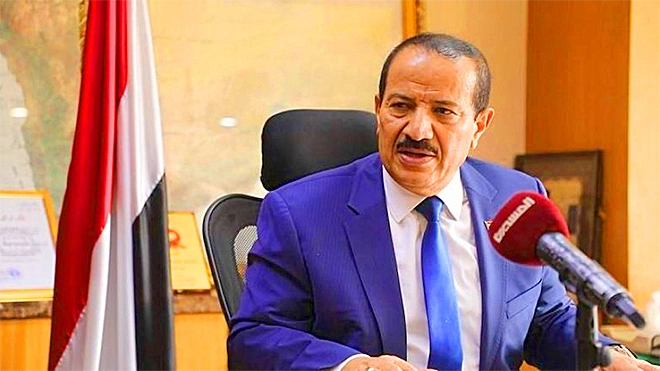 نزاع بين 4 جهات على مصير وزير خارجية الحوثيين المعتقل في عدن