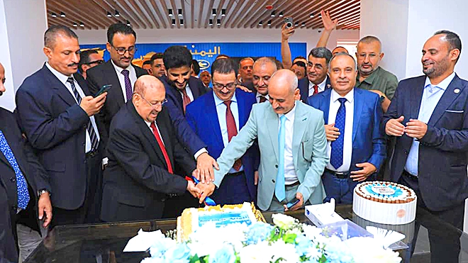 ​"اليمنية" تفتتح مبناها في القاهرة بمشاركة رئيس مجلس النواب وقيادة الشركة