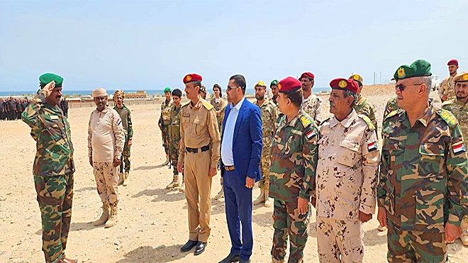 الوكيل الجريبي يزور اللواء الثالث حماية رئاسية بسقطرى
