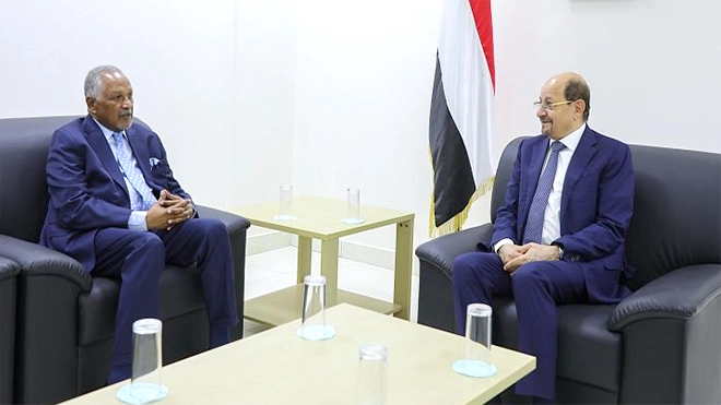 وزير الخارجية يبحث مع السفير السوداني تعزيز التعاون
