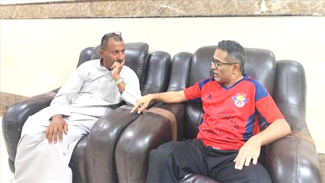التلالي مروان مسعود يصل الرياض بدعوة من نادي الأنصار