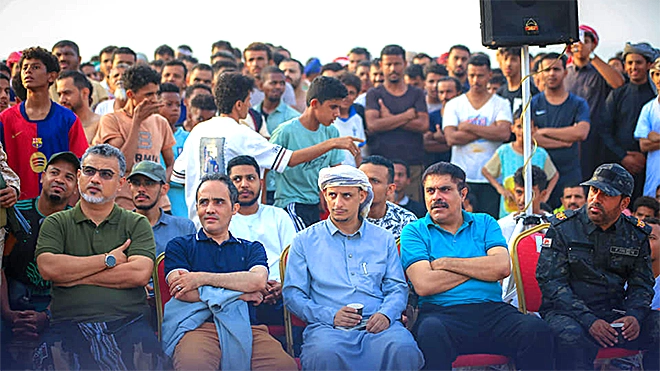 انطلاق فعاليات مهرجان البلدة الرياضي 2025 بالمكلا