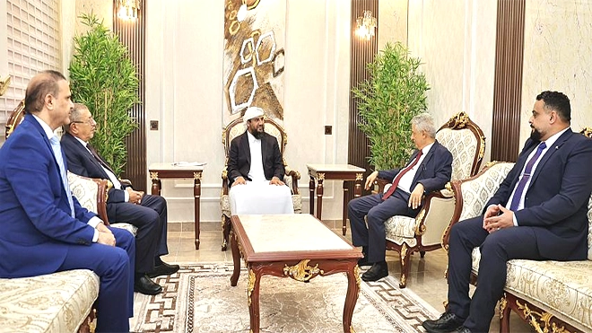 المحرمي يؤكد دعمه لاستقلال القضاء وملف المسرحين قسرا