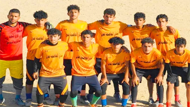 شمسان حوف يستفيق ويلحق بعنابي القمعة أول هزيمة
